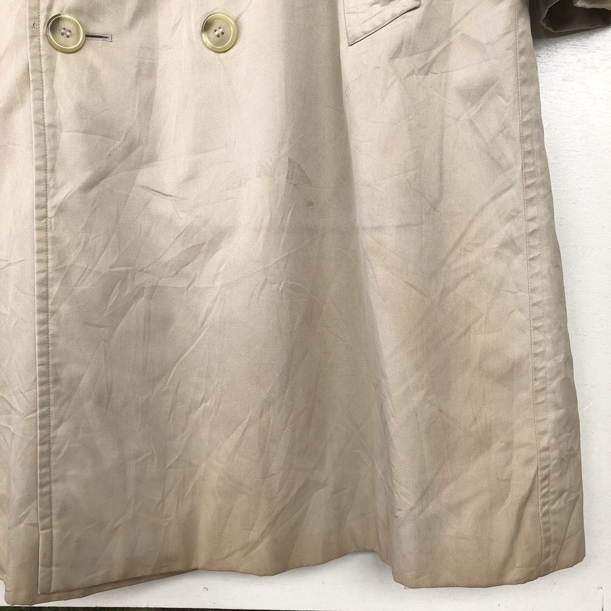 Burberry Vintage Burberrys London Kensington Nova Check Trench Coat Size US L / EU 52-54 / 3 - 11 Thumbnail