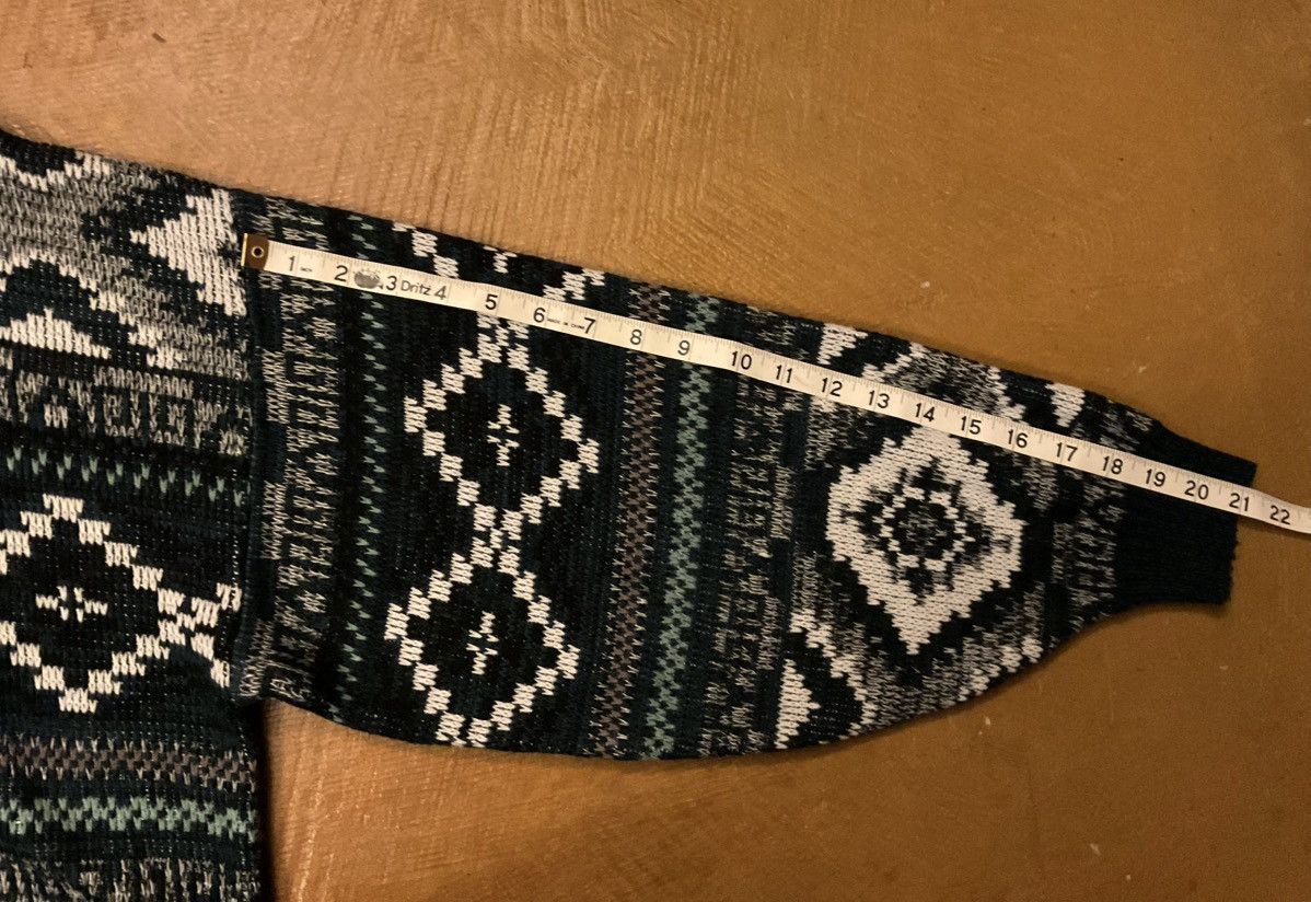 Other Men's Nordic Patterned Sweater - Black and White Size US L / EU 52-54 / 3 - 5 Thumbnail