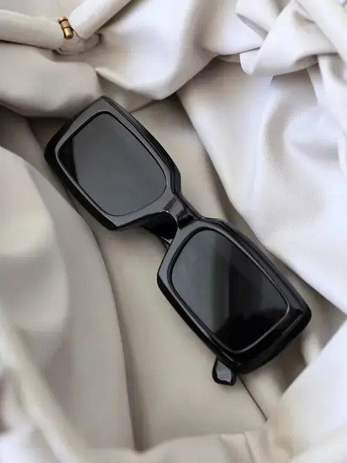 Designer Vintage square frame sunglasses Size ONE SIZE - 3 Thumbnail