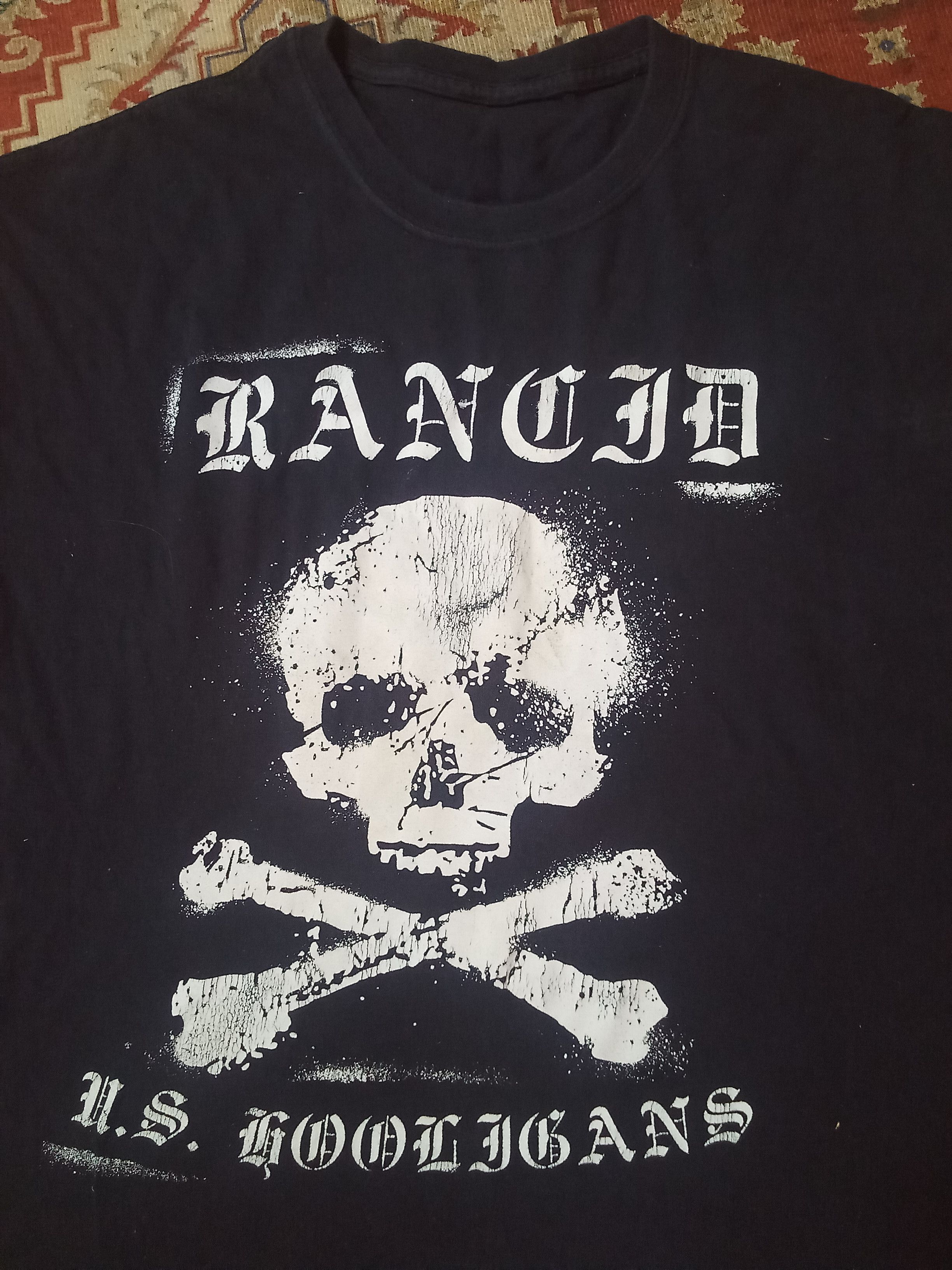 Band Tees Vintage Rancid - US Hooligan Size US M / EU 48-50 / 2 - 2 Thumbnail