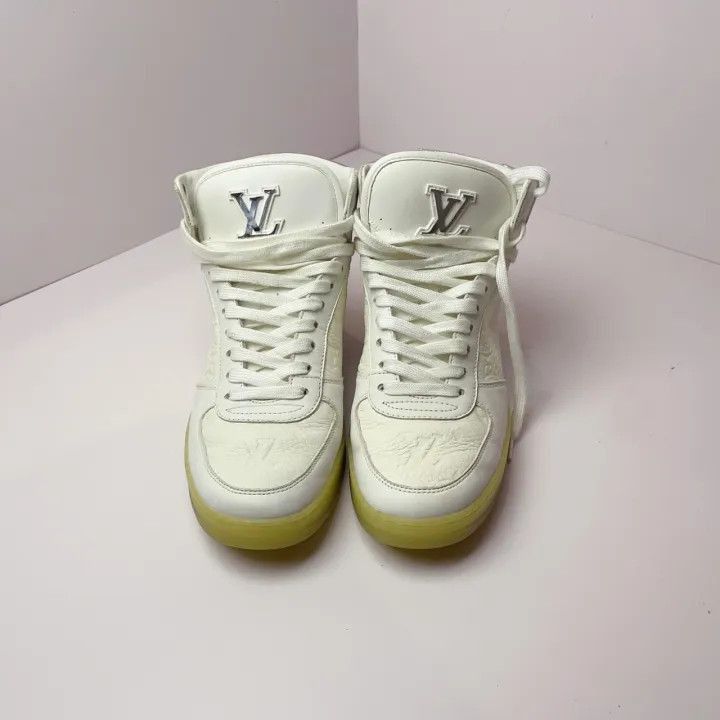 Louis Vuitton Louis Vuitton Rivoli High-Top Fashion Sneakers -2508 Size US 7.5 / EU 40-41 - 2 Thumbnail