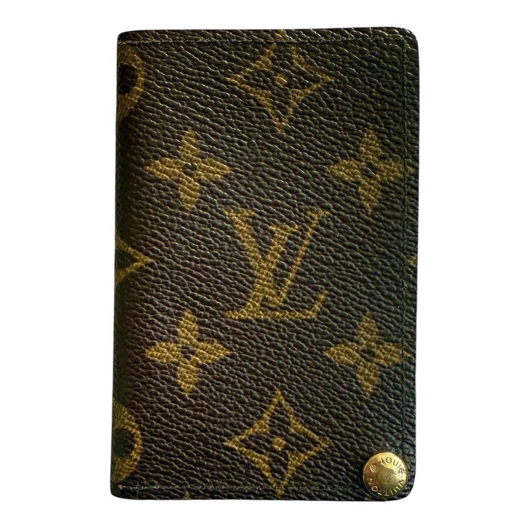 Louis Vuitton LV Louis Vuitton Monogram Porte Cartes Pression Card Case Size ONE SIZE - 1 Thumbnail