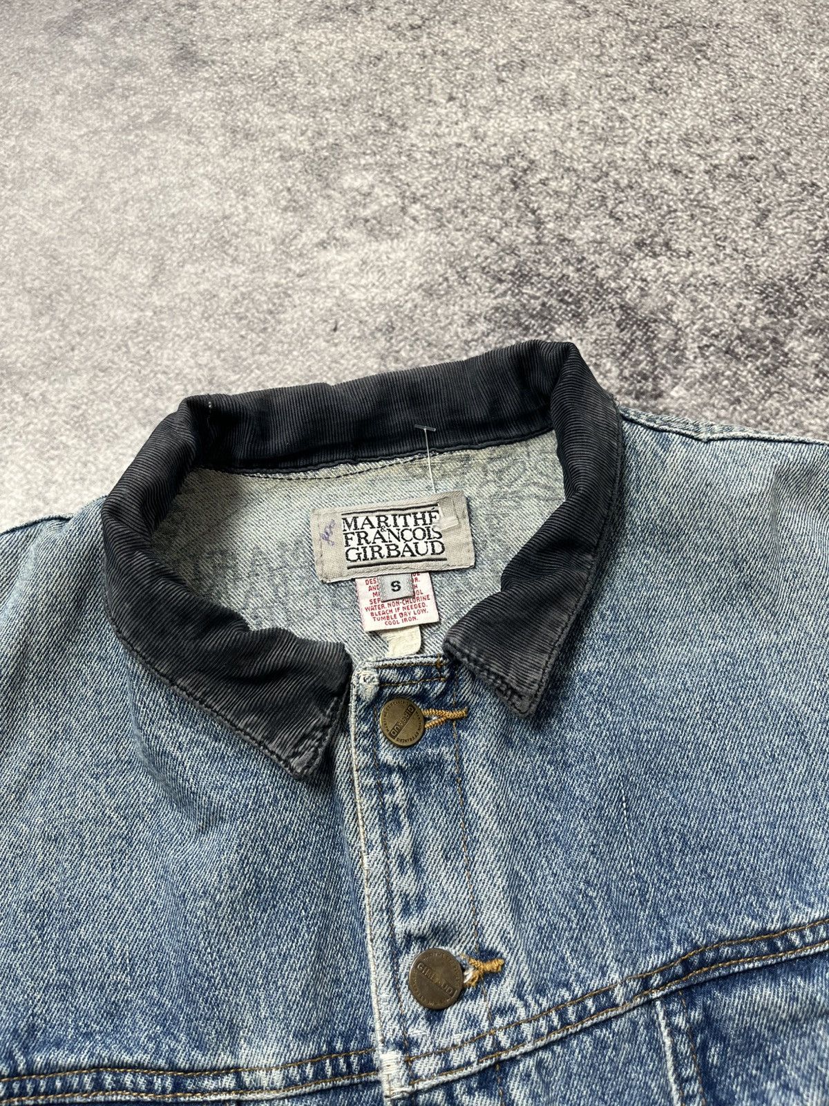 Marithe + Francois Girbaud 🔥90'S Marithe Francois Girbaud Archive Denim Cropped Jacket Size US S / EU 44-46 / 1 - 2 Thumbnail