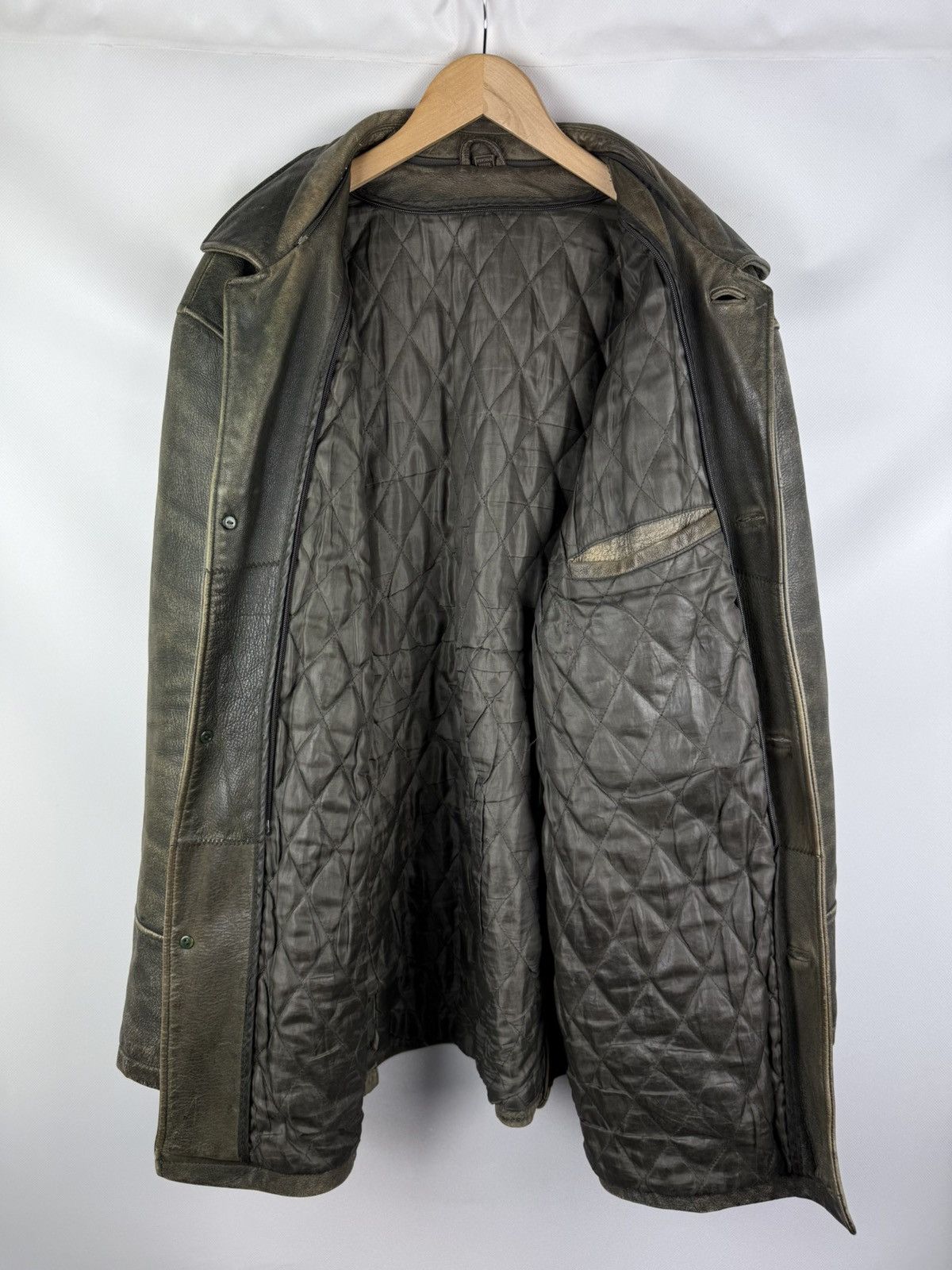 Other Helmsman Men’s Leather Jacket Coat Size 5XL Fits 2XL Size US XXL / EU 58 / 5 - 24 Thumbnail
