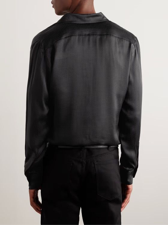 Celine o1y1024 Solid Color Shirt in Black Size US S / EU 44-46 / 1 - 2 Thumbnail
