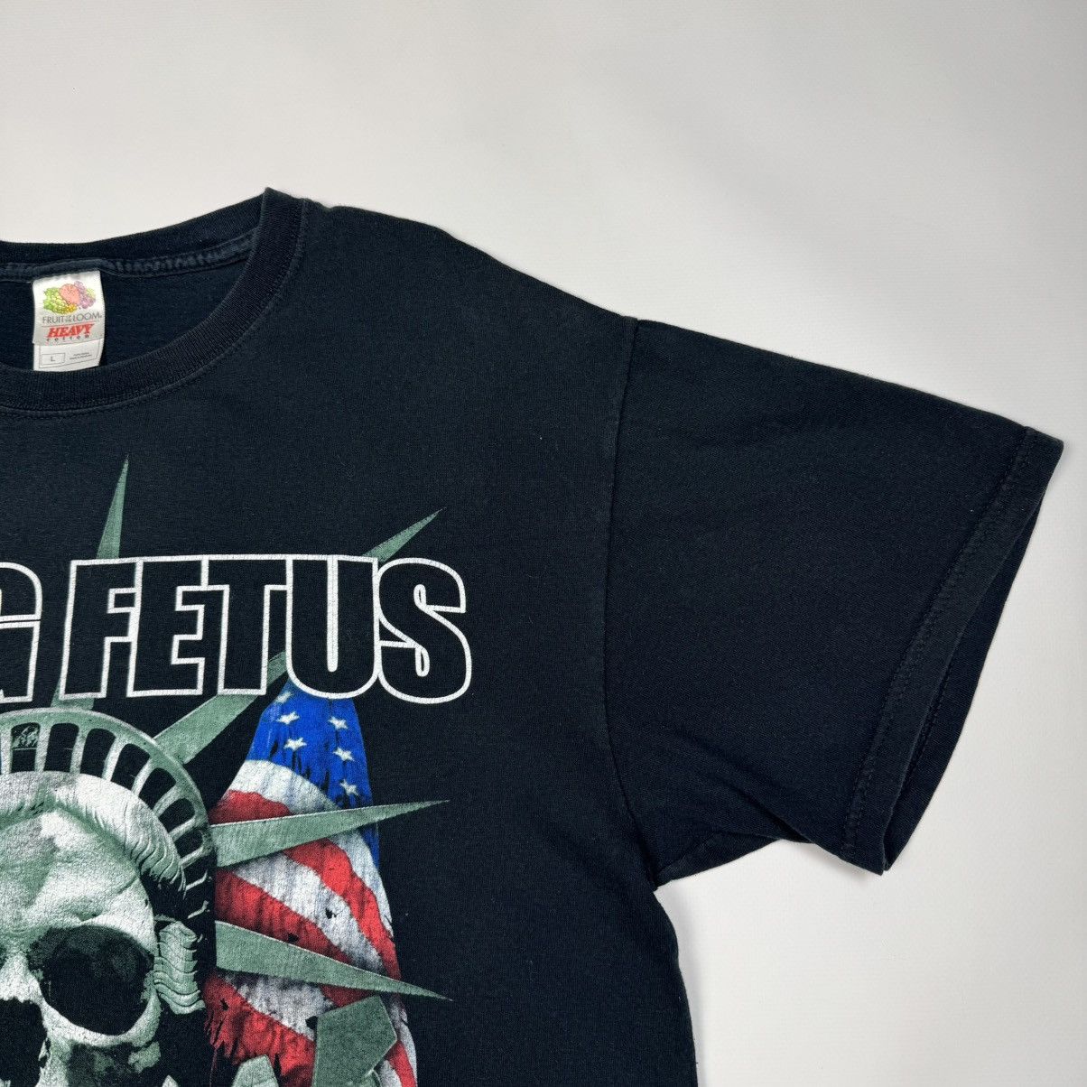 Vintage DYING FETUS WAR OF ATTRITION VINTAGE DEATH METAL RARE TEE Size US L / EU 52-54 / 3 - 11 Thumbnail