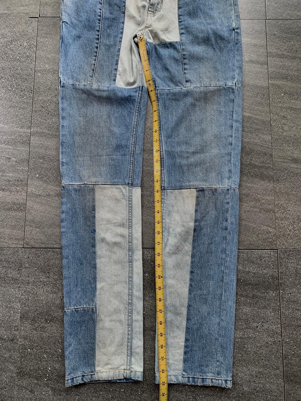Maison Margiela FREE TAX! Patchworked Slim Denim Jeans Size US 31 - 16 Thumbnail