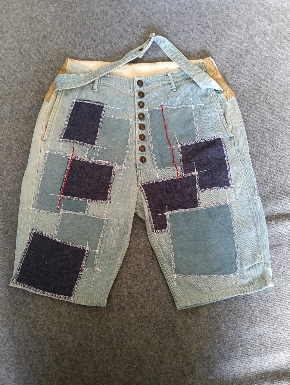 Kapital Vintage Kapital Patchwork Shorts–Iconic Japanese Streetwear Size US 30 / EU 46 - 1 Thumbnail