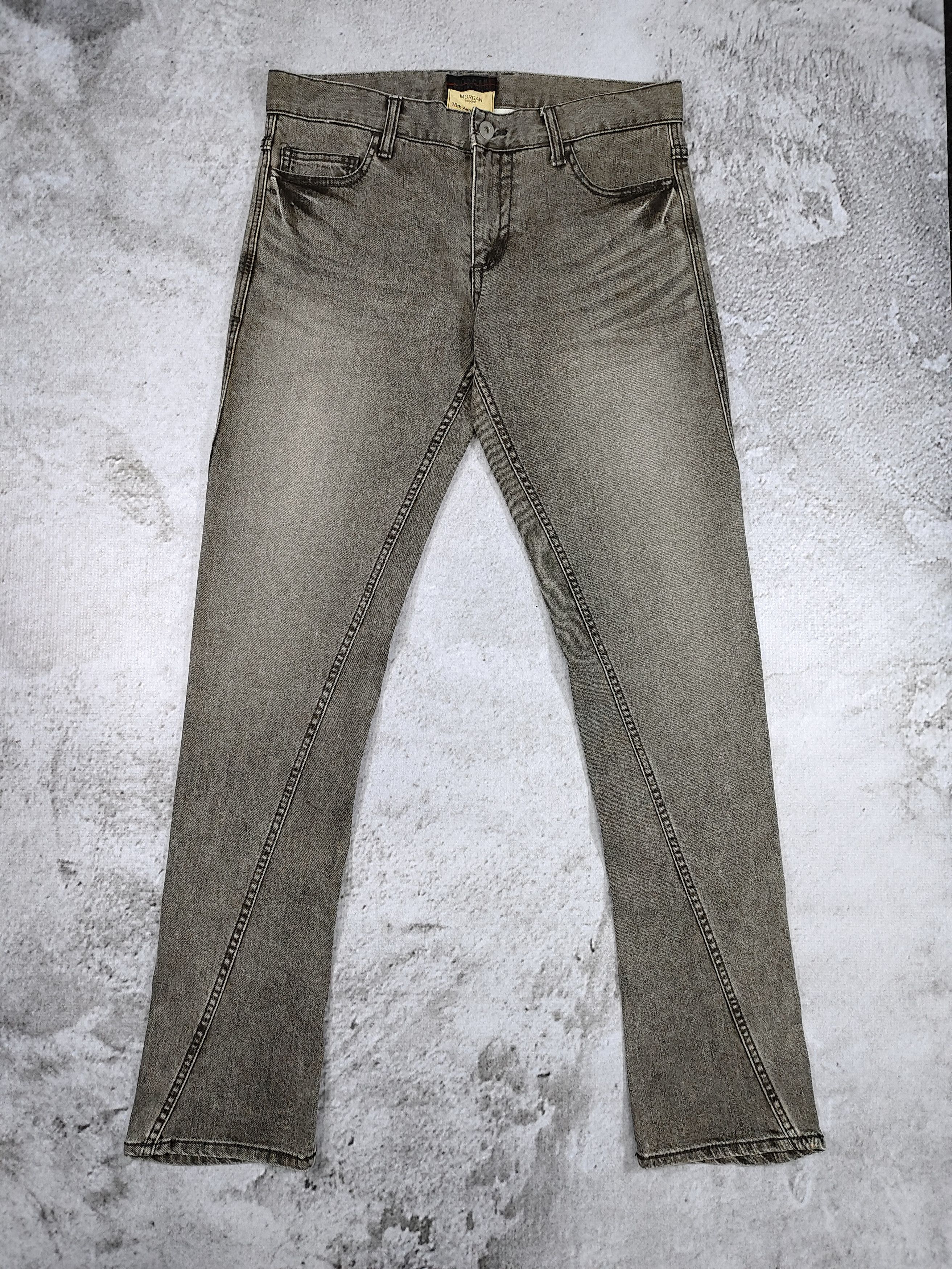 Morgan Homme Morgan Homme 10th Anniversary Archive Rock Slim Skinny Jeans Size US 34 / EU 50 - 1 Thumbnail