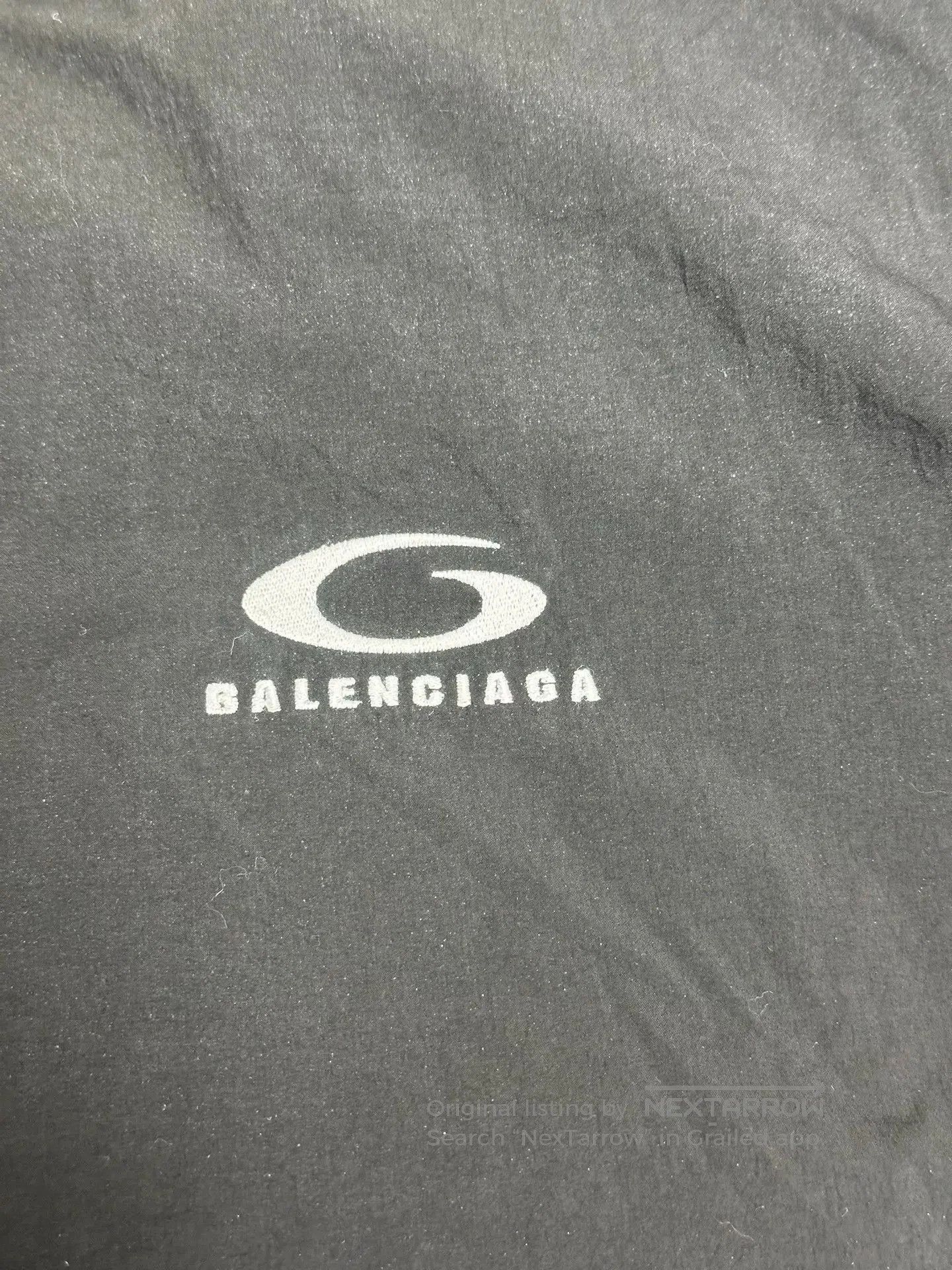 Balenciaga Balenciaga Washed Nylon Drawstring Hood Jacket. Size US XS / EU 42 / 0 - 3 Thumbnail