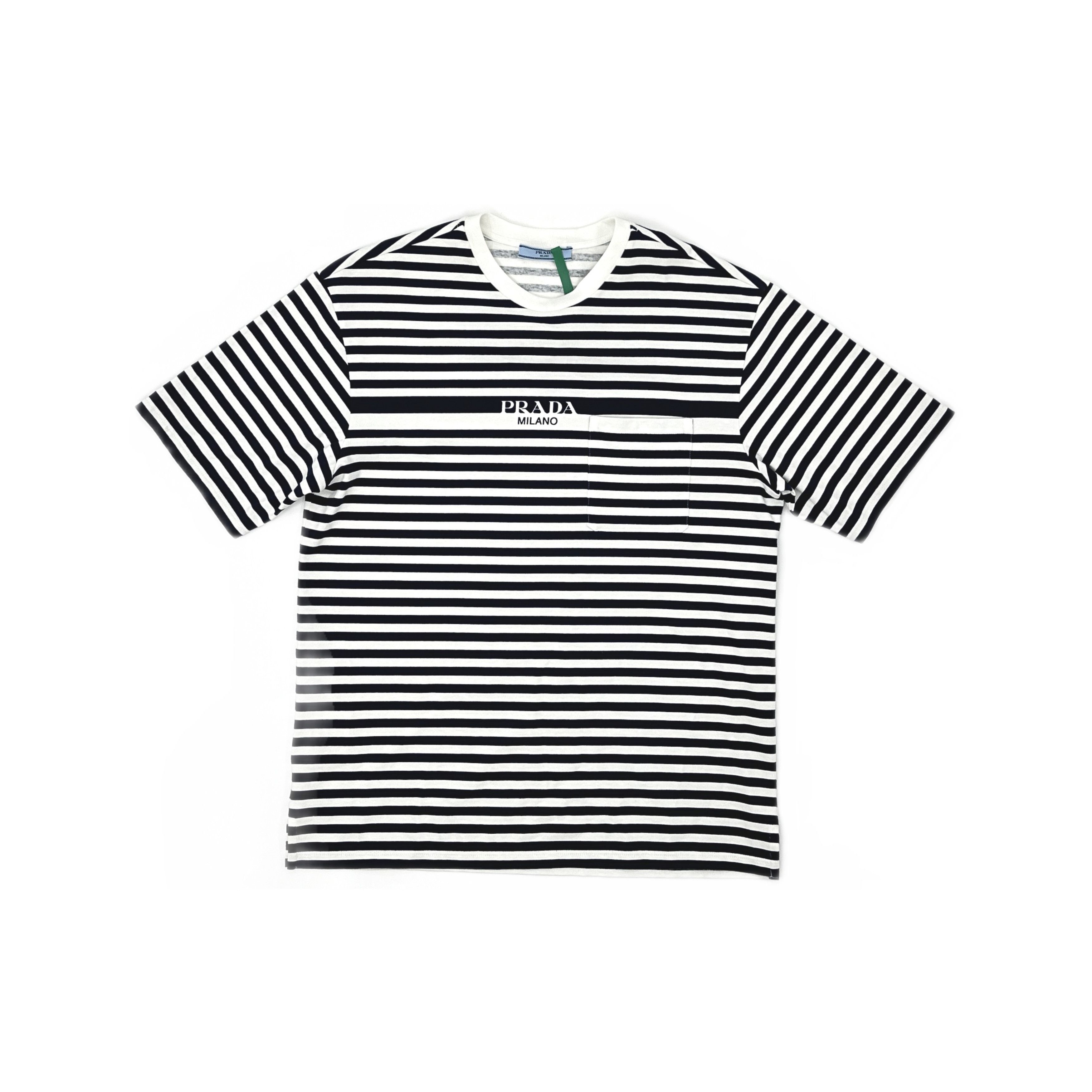 Prada Prada Striped Pocket T-Shirt Size S Size S / US 4 / IT 40 - 1 Thumbnail