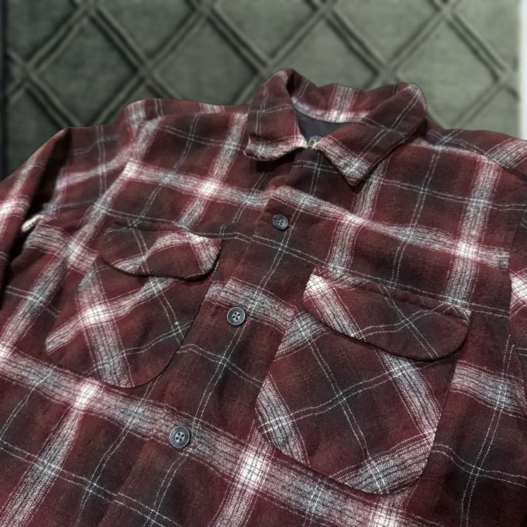 Pendleton VTG Pendleton Board Shirt Wool Medium Red Shadow Plaid USA Shirt Men M Vintage Board Shirt USA Mens Size US M / EU 48-50 / 2 - 1 Thumbnail