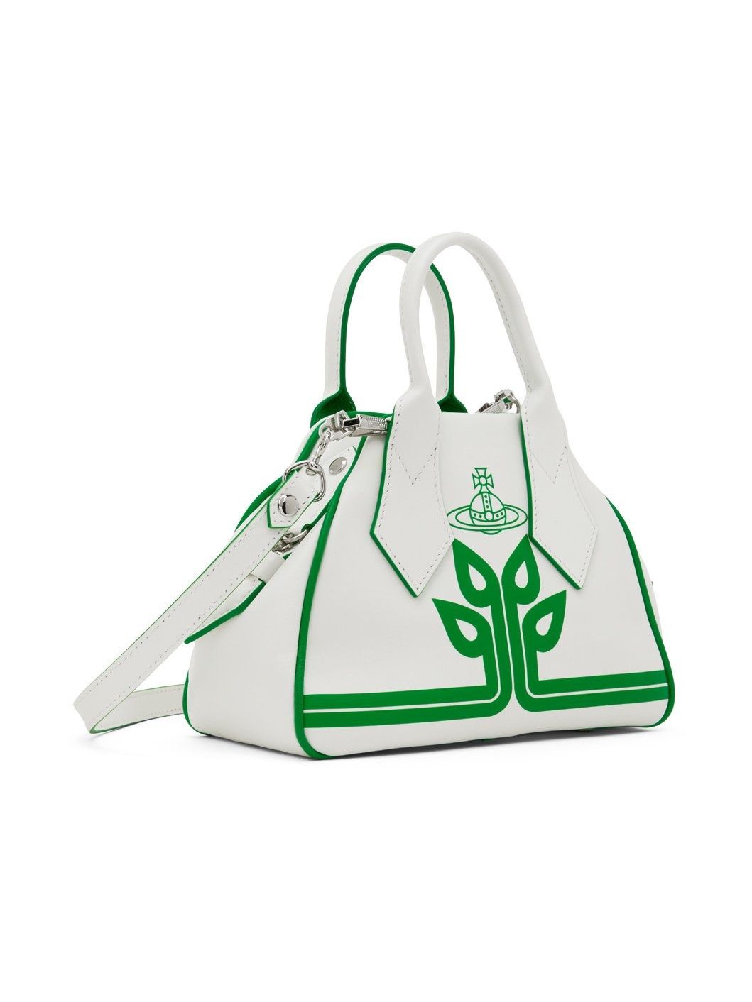Vivienne Westwood o1f1d3z0825 Size: OS / Yasmine Small Bag in White/Green Size ONE SIZE - 2 Thumbnail