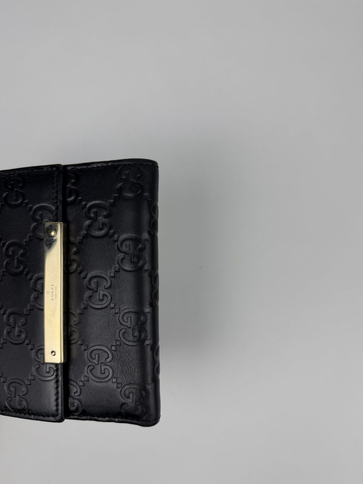 Gucci Gucci guccissima leather trifold wallet Size ONE SIZE - 7 Thumbnail