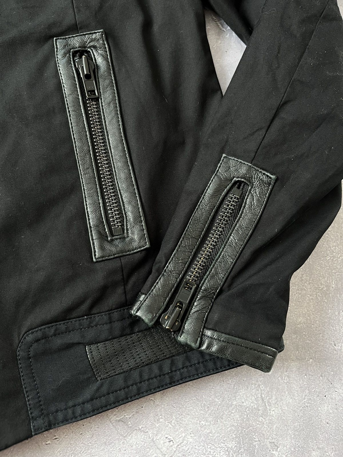 The Kooples The Kooples Jacket Black with Leather Trim size L Size US L / EU 52-54 / 3 - 3 Thumbnail