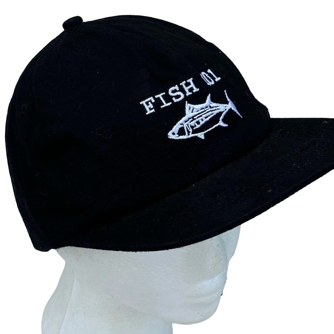 Other Black & White Fish 101 Men's Hat Size ONE SIZE - 2 Thumbnail