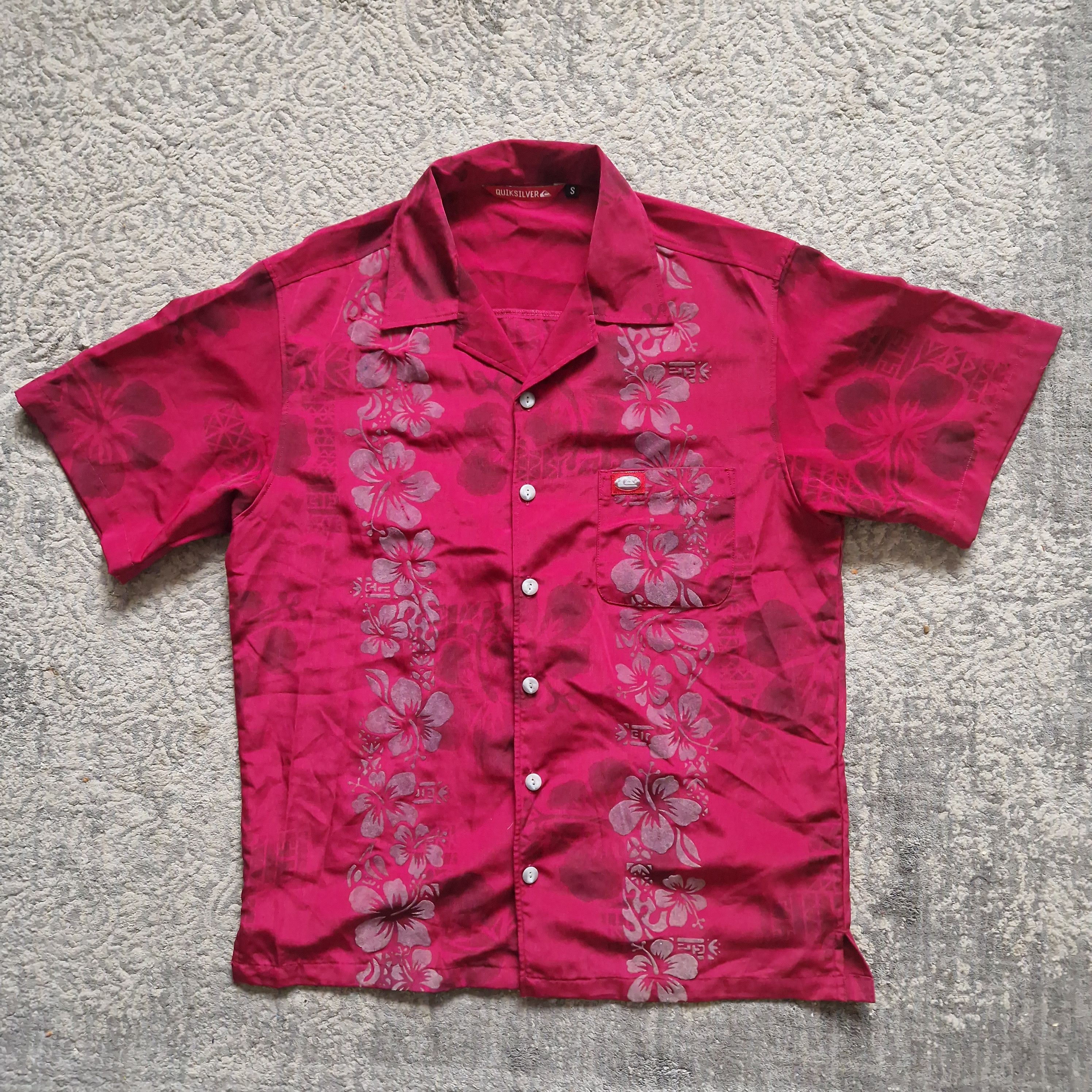 Quiksilver Quiksilver Hawaiian Shirt – Size S Size US S / EU 44-46 / 1 - 1 Thumbnail
