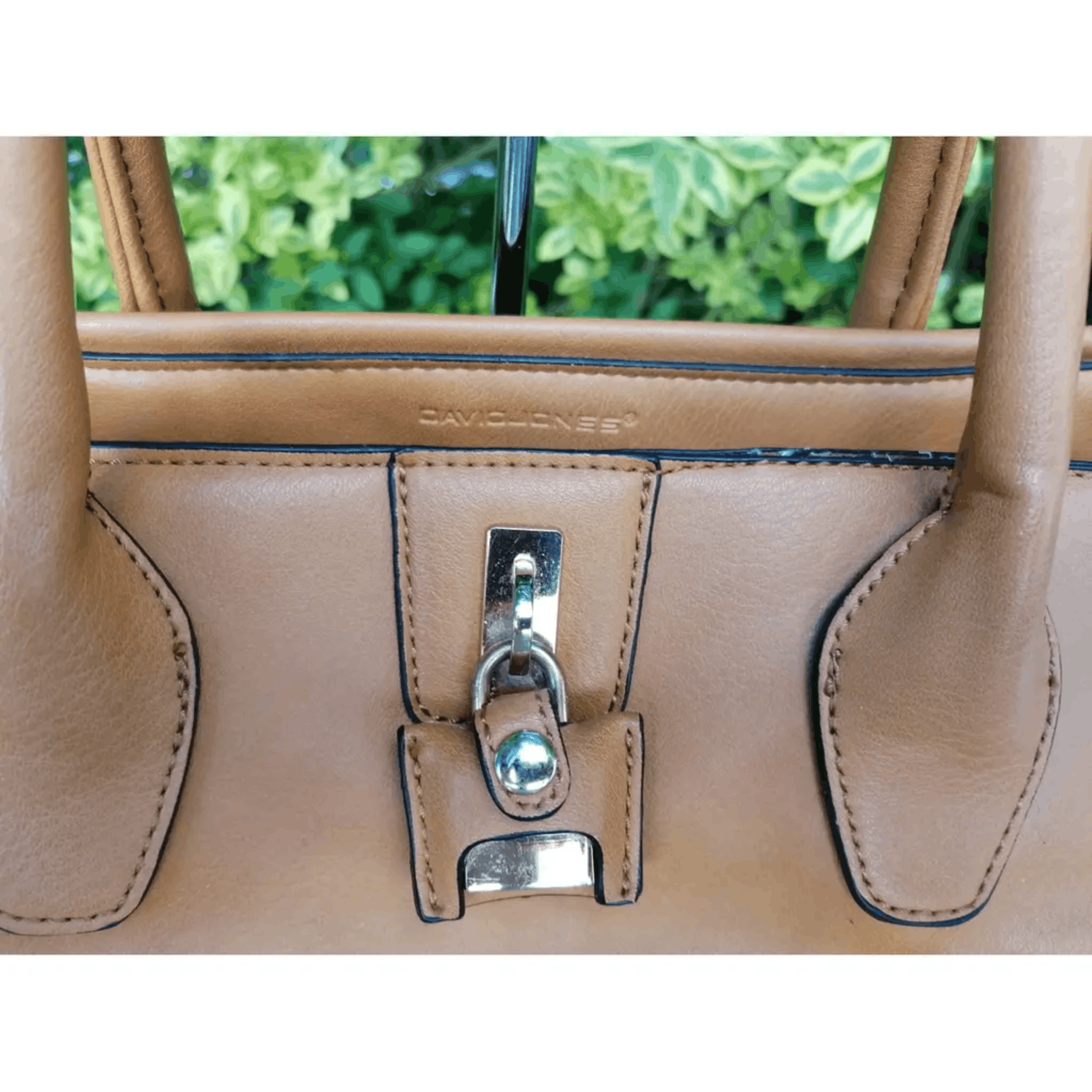 Other David Jones Tan Handbag – Structured Design, Used Condition Size ONE SIZE - 2 Thumbnail