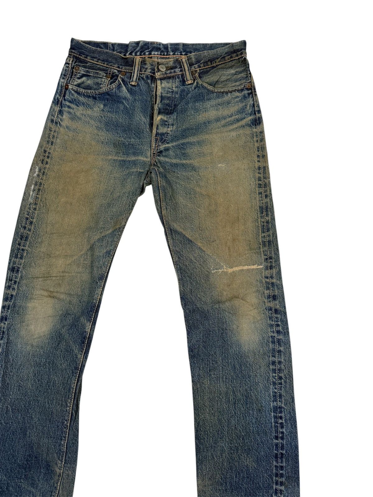 Japanese Brand × Kapital JAPAN BRAND DISTRESS DOUBLE WORK DENIM Size US 31 - 4 Thumbnail