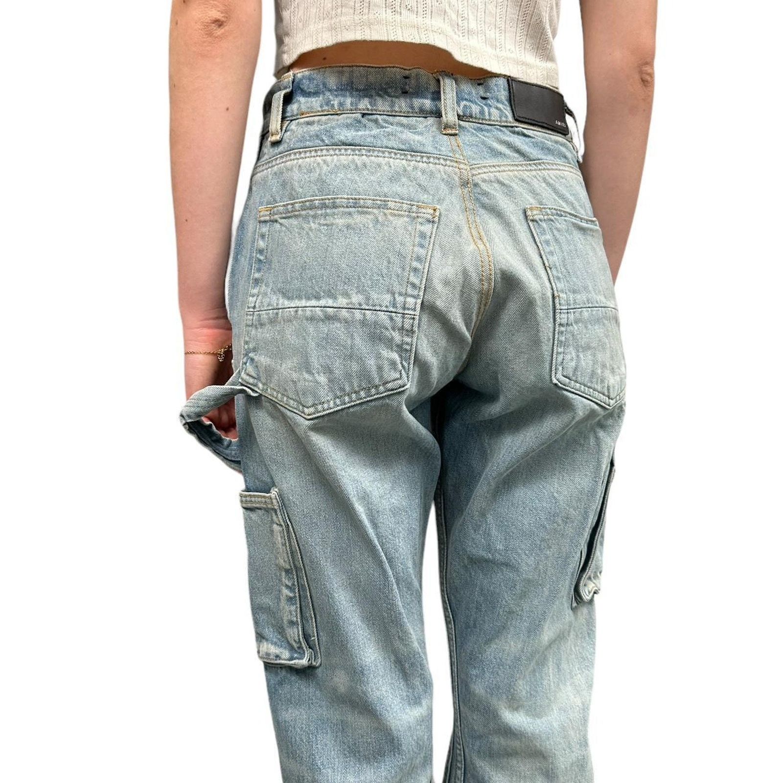 Amiri Amiri double knee denim 29x30 Size 29" - 8 Thumbnail