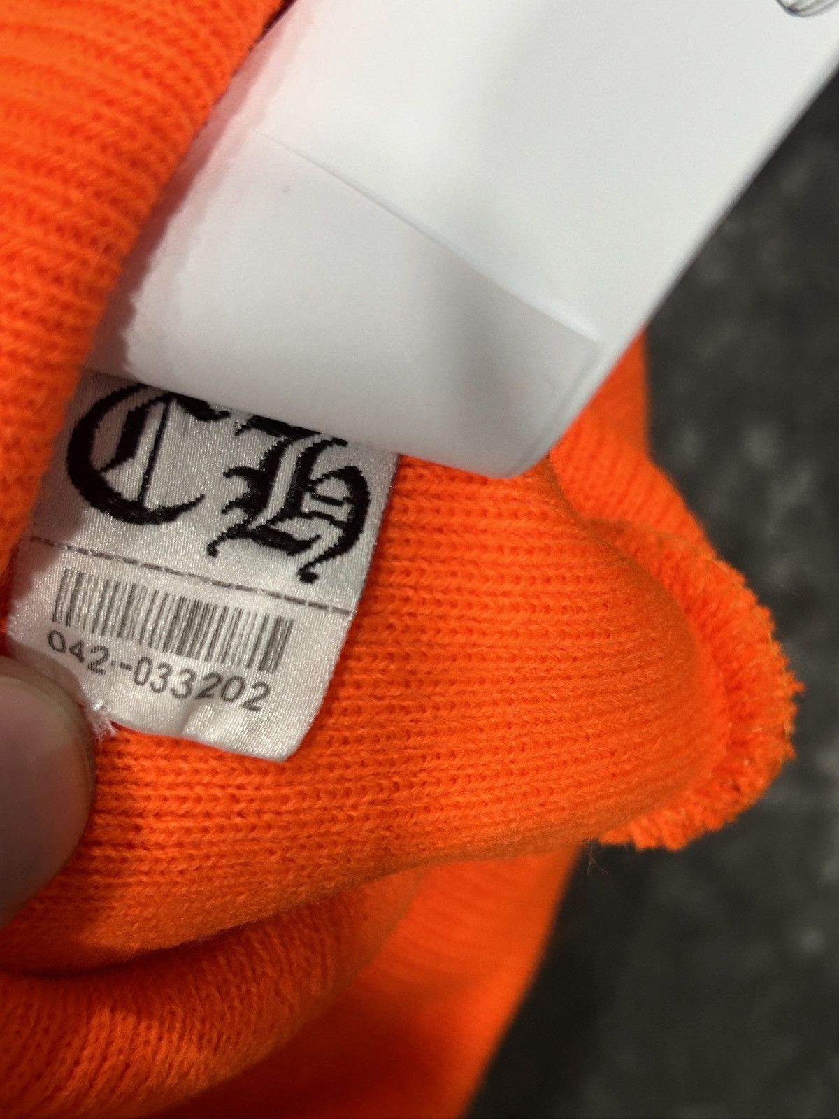 Chrome Hearts Chrome Hearts Orange CH Beanie Size ONE SIZE - 4 Thumbnail