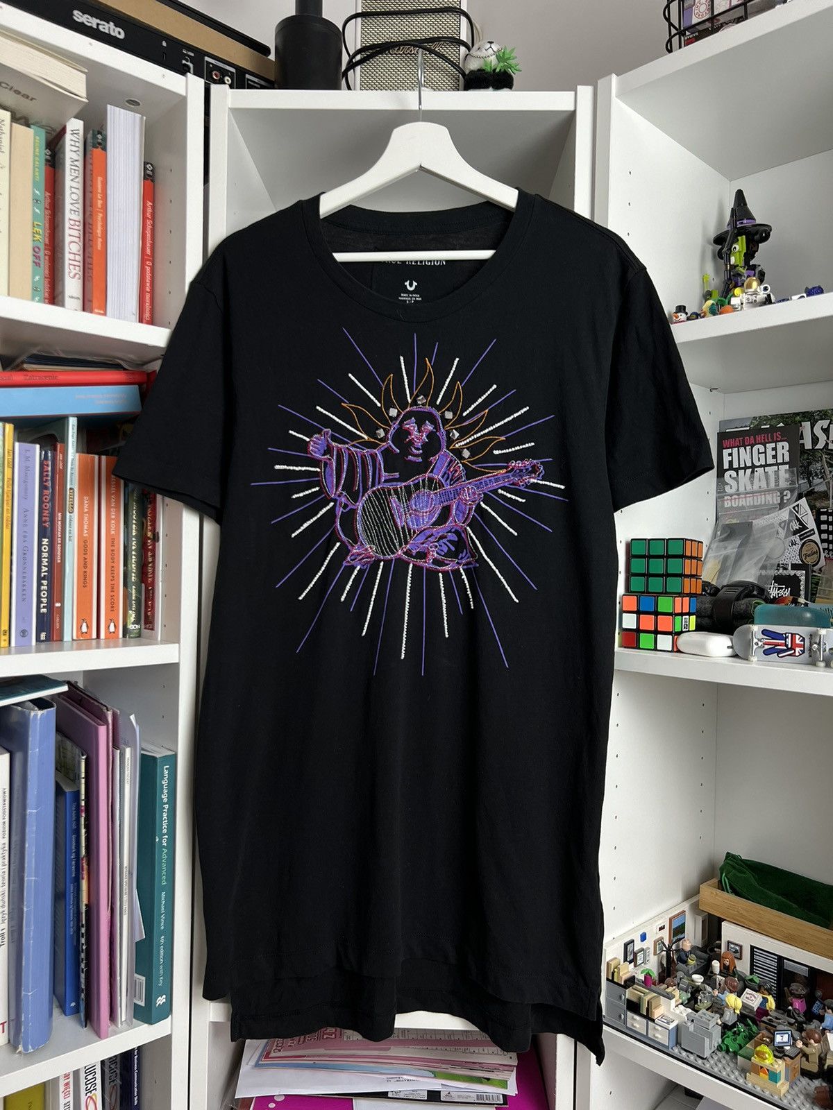 Designer × True Religion True Religion big logo black t-shirt S casual drain skate y2k Size US S / EU 44-46 / 1 - 1 Thumbnail