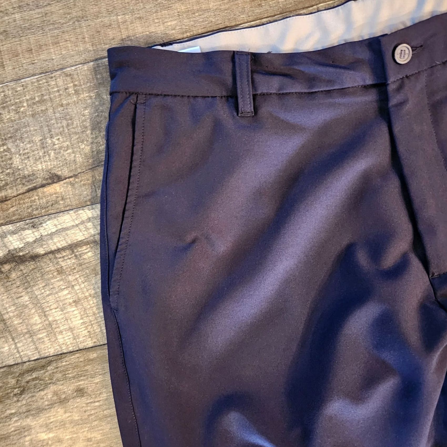 Footjoy FootJoy Tempo Series Golf Pants Mens 38x32 Navy Blue Stretch Performance Shirt? Size US 38 / EU 54 - 6 Thumbnail