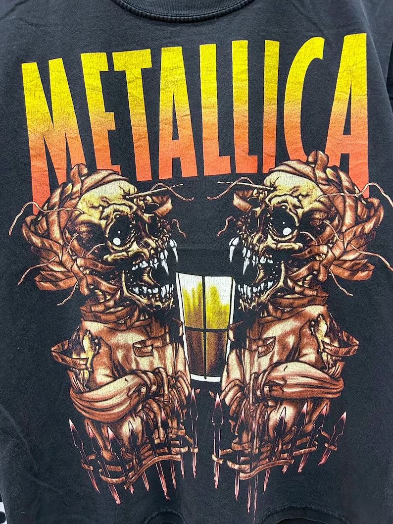 Vintage Vintage 2000s Metallica tshirt size M Size US M / EU 48-50 / 2 - 4 Thumbnail