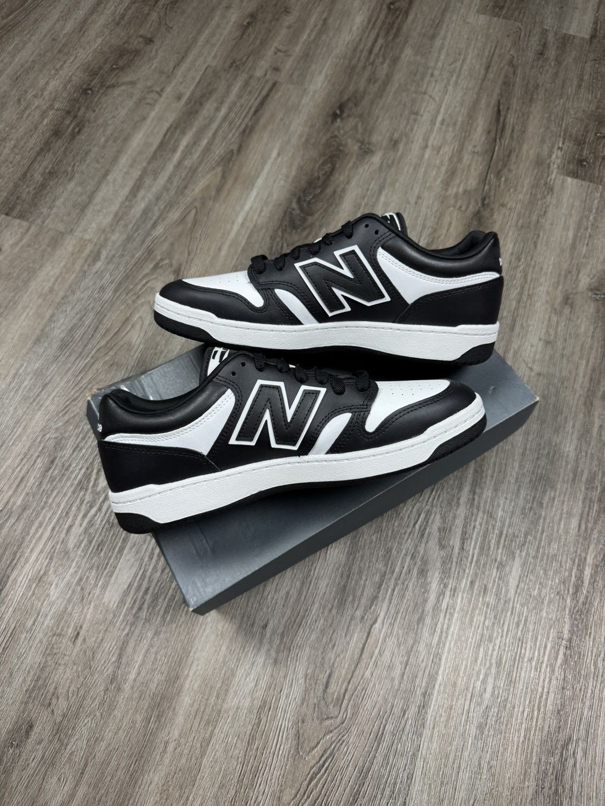 New Balance New Balance 480 Black White Size 9 Size US 9 / EU 42 - 3 Thumbnail