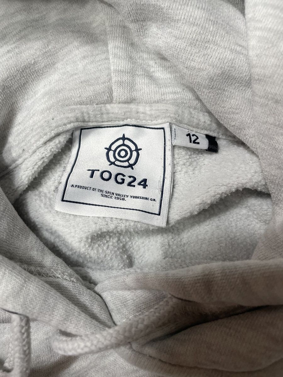 Vintage Streetwear Thick Hoodie Stripes Boxy Fit Thick y2k Size M / US 6-8 / IT 42-44 - 4 Thumbnail