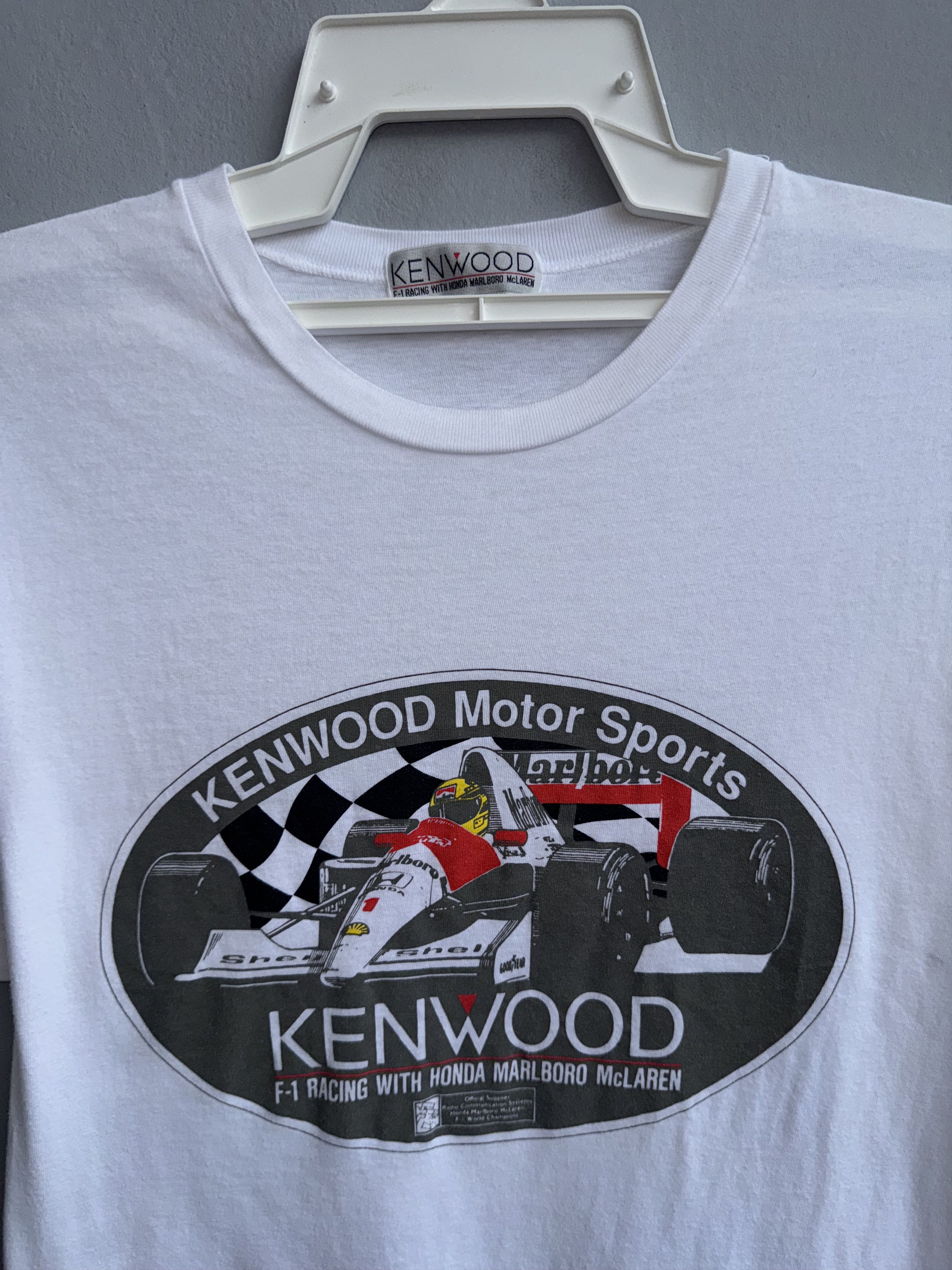 Malcolm McLaren McLaren Honda Marlboro Kenwood F1 Racing Team Vintage Shirt Size US M / EU 48-50 / 2 - 2 Thumbnail