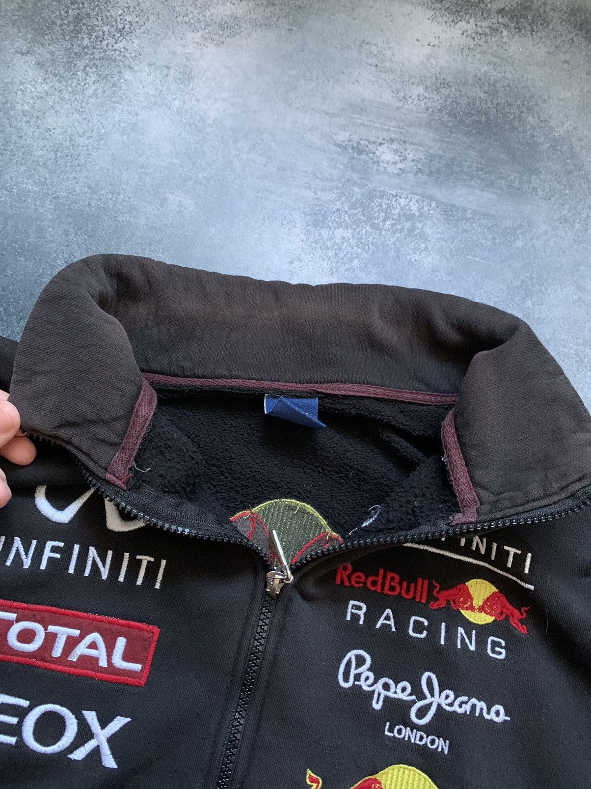 Red Bull × Vintage Vintage Red Bull Racing Zip Up Sweatshirt y2k Size US XL / EU 56 / 4 - 8 Thumbnail