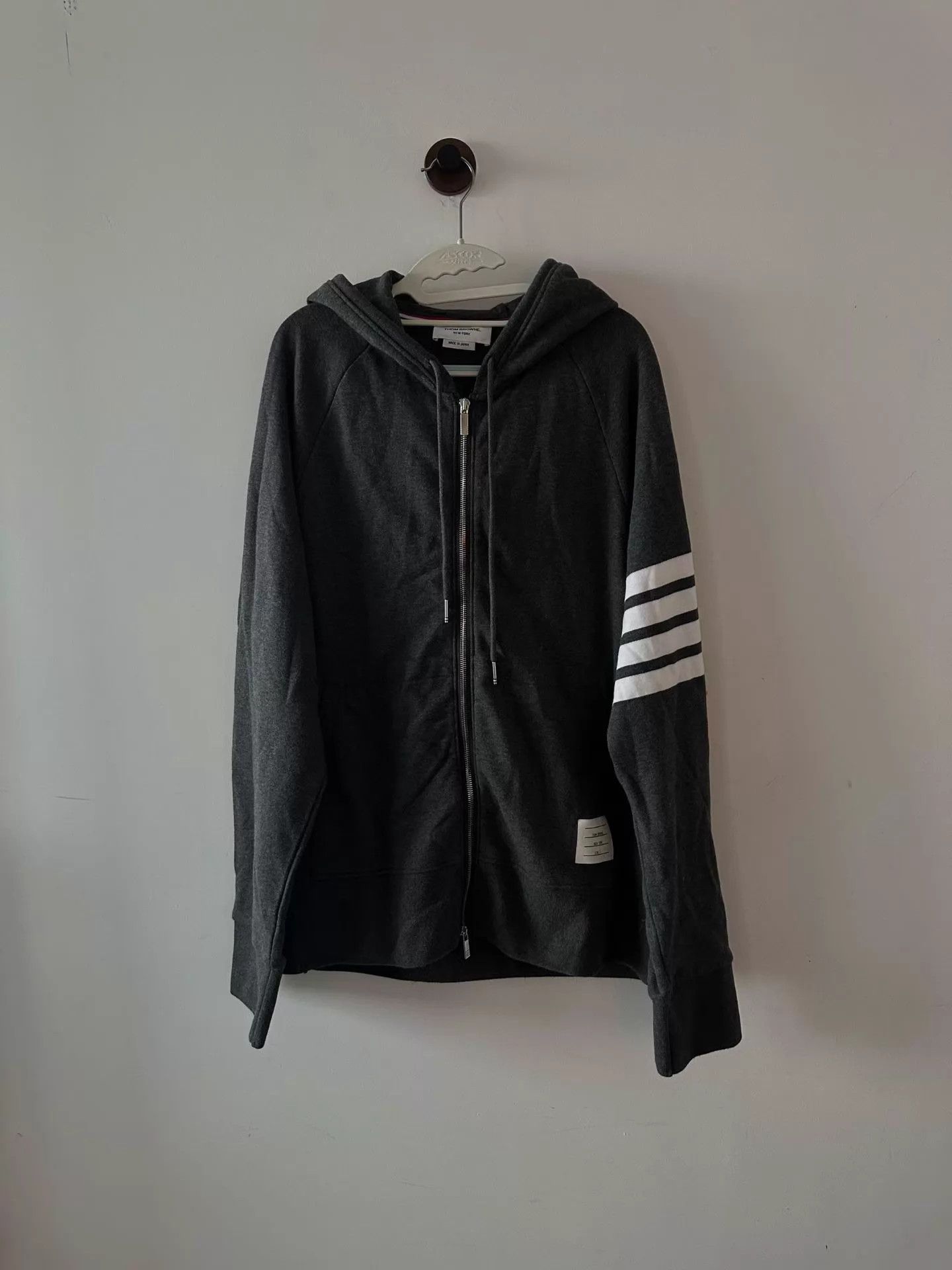 Thom Browne Thom Browne Deep Gray Knit Jacket Size 7 99 New Size US XXL / EU 58 / 5 - 1 Thumbnail