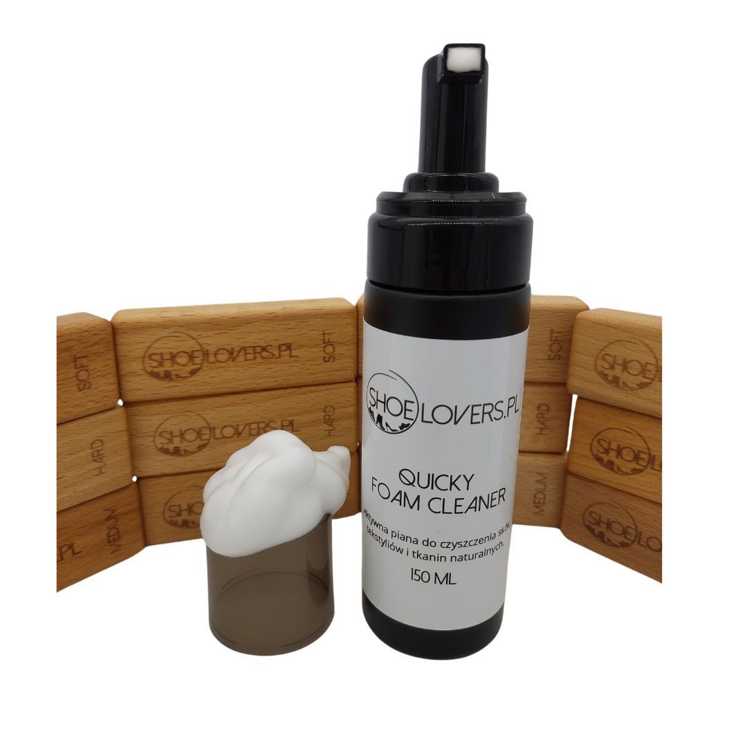 Handmade Quicky Foam Cleaner 150 ml shoes bags jackets leather tex Size ONE SIZE - 2 Thumbnail