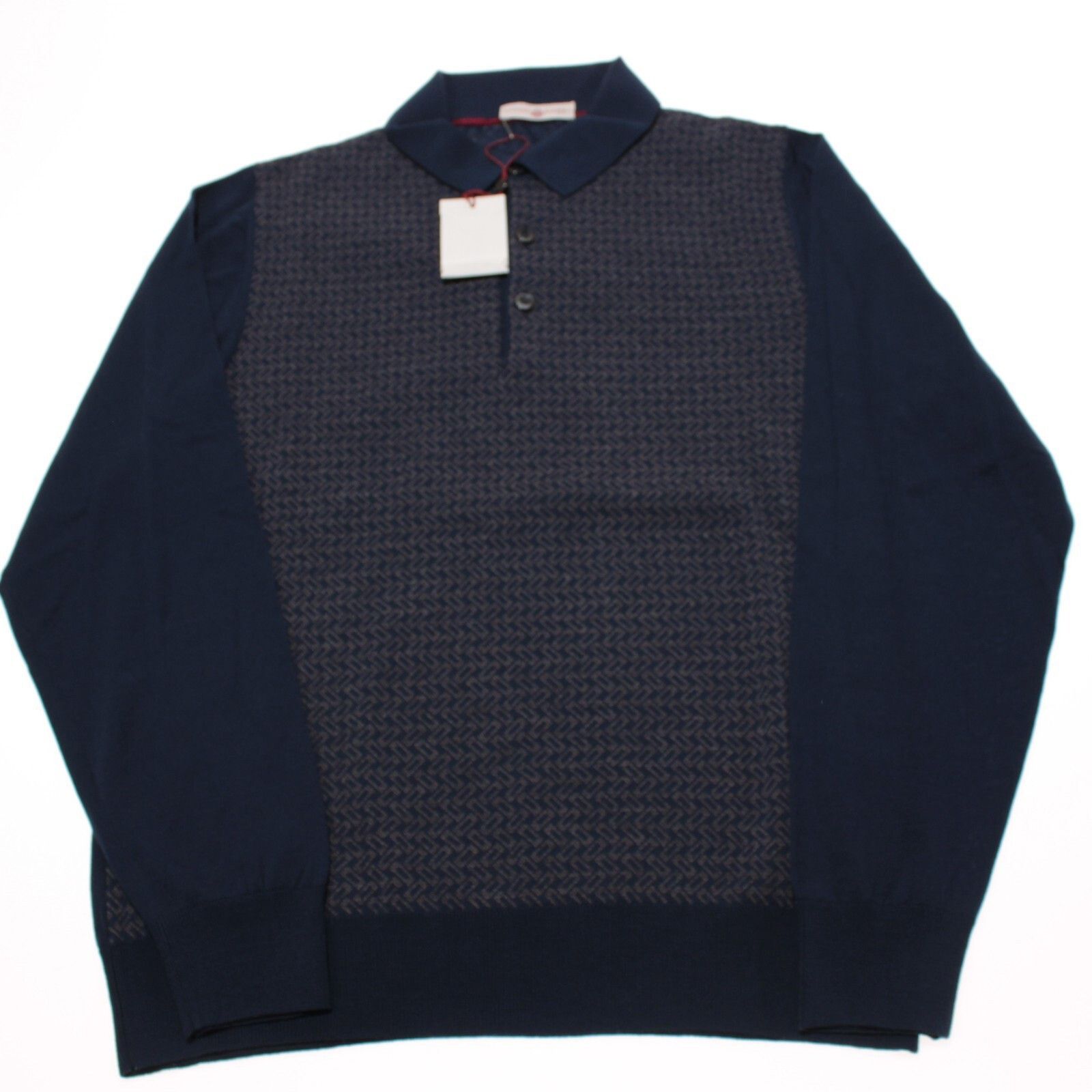 Luciano Barbera Luciano Barbera Sweater Size US M in Blue Size US M / EU 48-50 / 2 - 5 Thumbnail