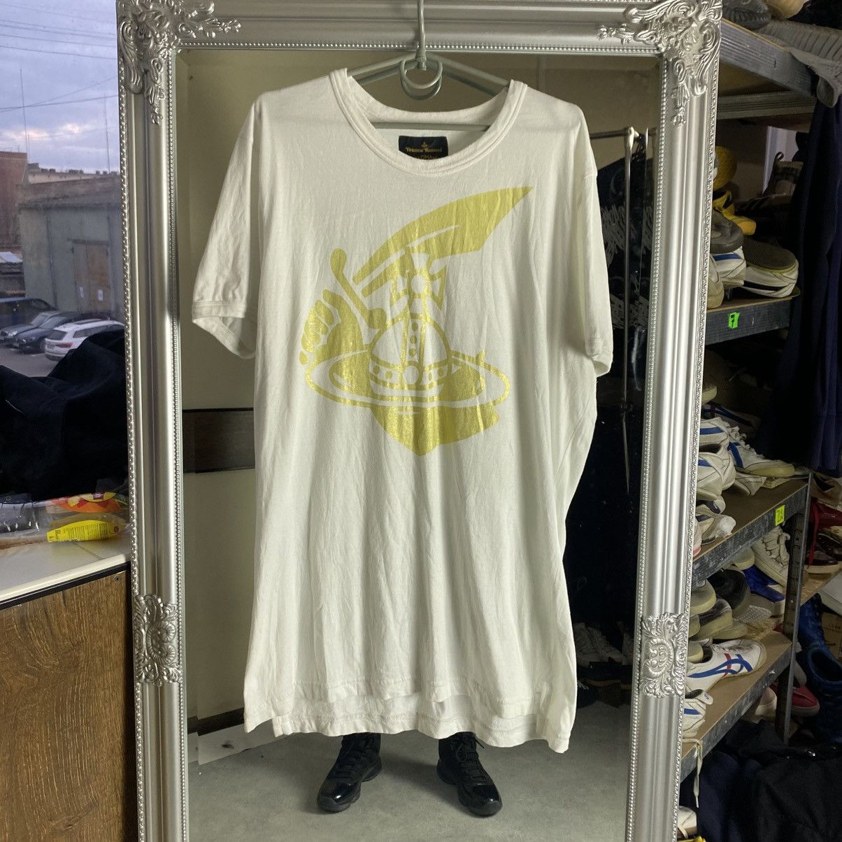 Vivienne Westwood VIVIENNE WESTWOOD T-SHIRT BIG LOGO GRAPHIC DESIGN Size US XL / EU 56 / 4 - 1 Thumbnail