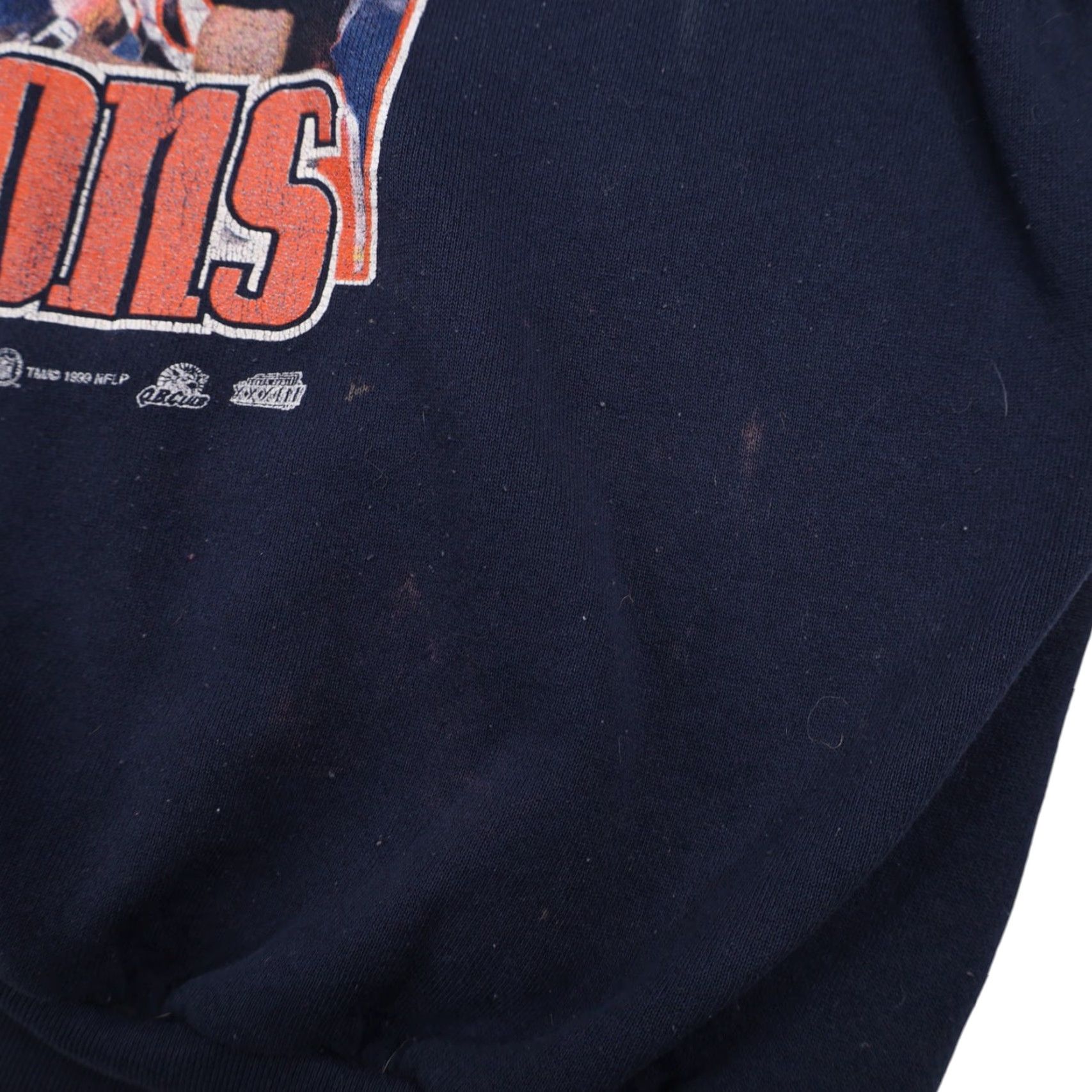NFL VINTAGE 90s Denver Broncos Mens XL Champions Graphic Sweatshirt Blue Size US XL / EU 56 / 4 - 6 Thumbnail