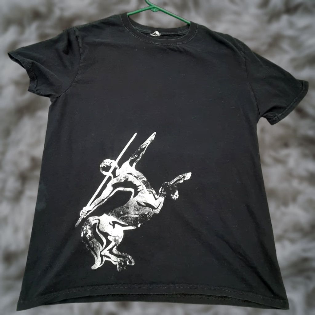 Gildan VINTAGE Gildan T-Shirt Mens Size M Black Short Sleeve Graphic Print Logo Cognac Remy Martin Fine Champagne Alcohol Crew Neck Classic All Seasons Size US M / EU 48-50 / 2 - 1 Thumbnail