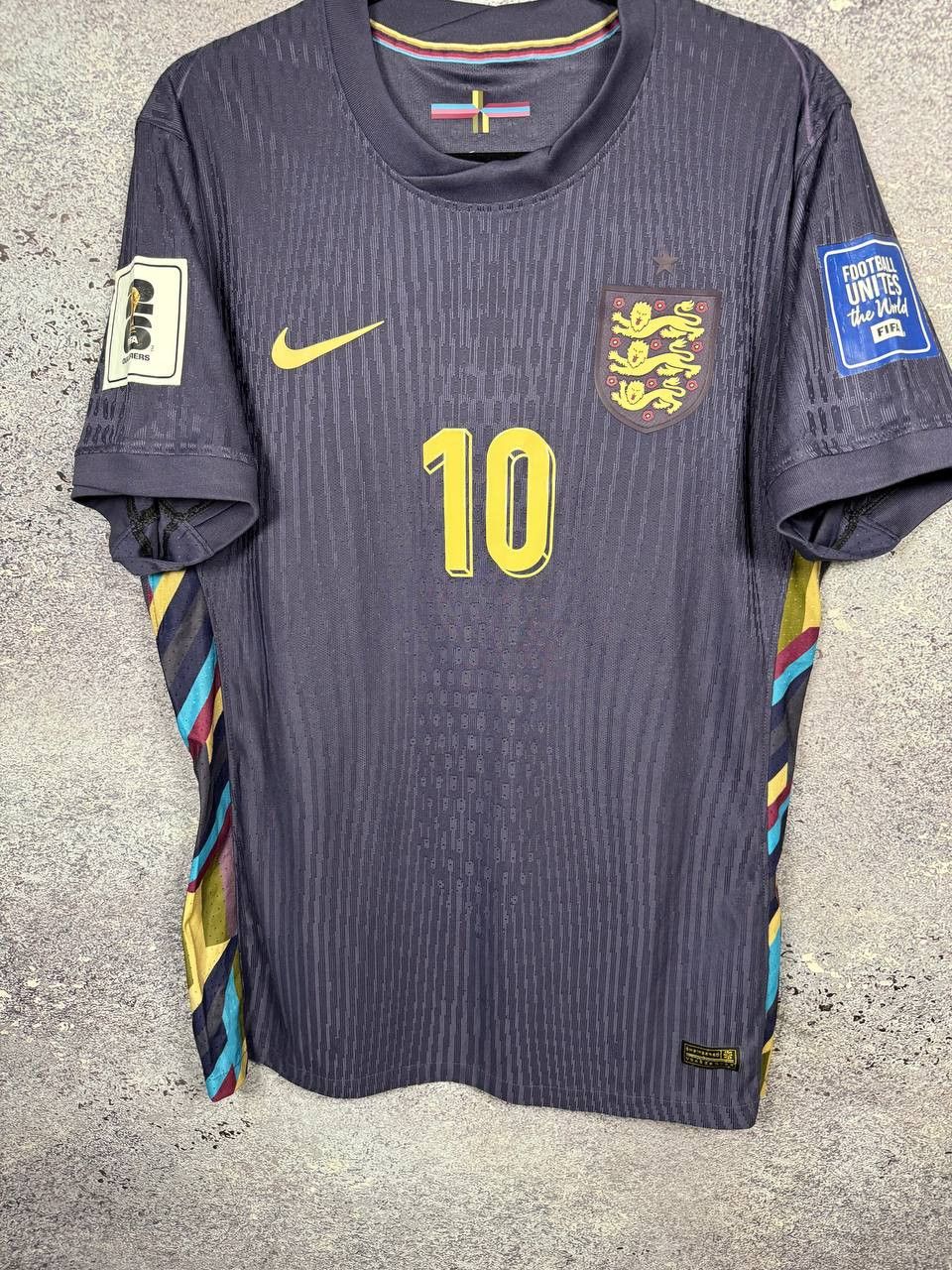 Vintage BELLINGHAM England National Team 2024 Away Soccer Jersey Size US XL / EU 56 / 4 - 3 Thumbnail