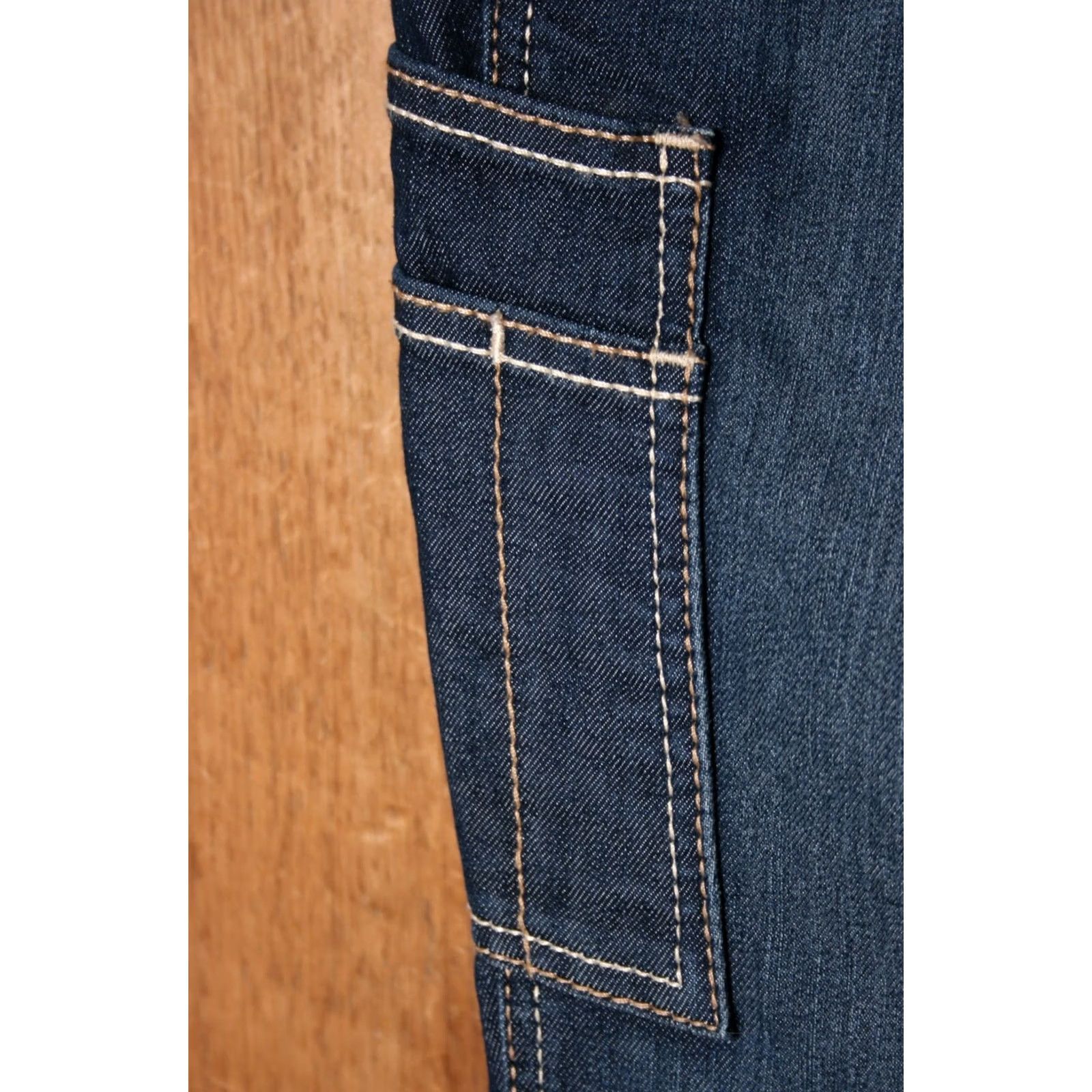 Ariat VINTAGE Ariat Rebar Blue Bootcut Denim Jeans Women's 30S 32x32 Denim Bootcut Jeans Womens Shoes Storage? Size 24" / US 00 / IT 34 - 3 Thumbnail
