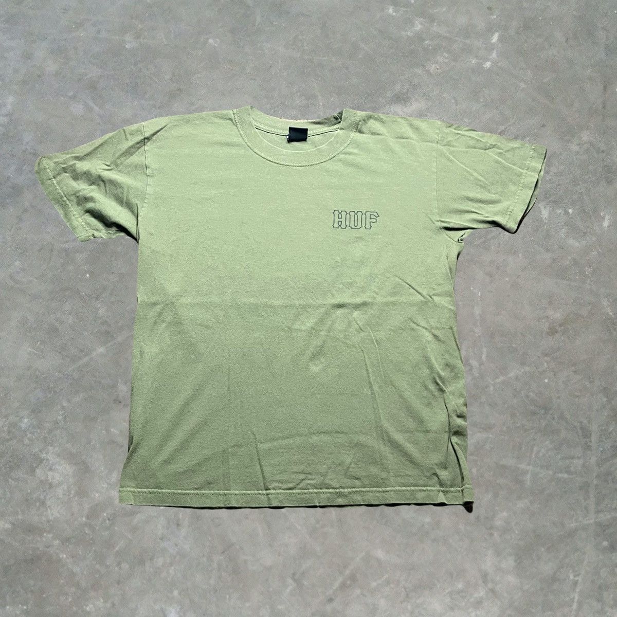 Huf Hur Worldwide Double Sided Graphic T Shirt Size US M / EU 48-50 / 2 - 3 Thumbnail
