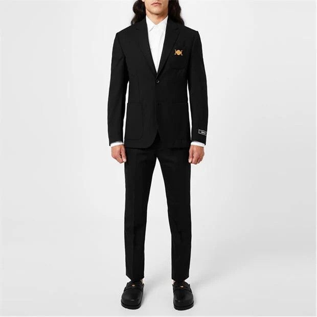 Versace o1g2r1mq0824 Single Breasted Blazers in Black Size US M / EU 48-50 / 2 - 6 Thumbnail