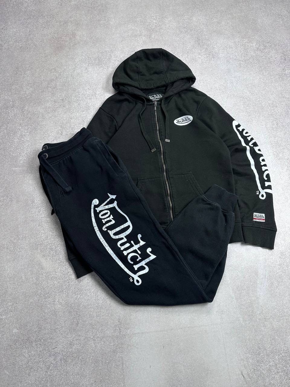 Von Dutch Vintage Von Dutch Y2K Big Logo Tracksuit Hoodie Pants M Size US M / EU 48-50 / 2 - 2 Thumbnail