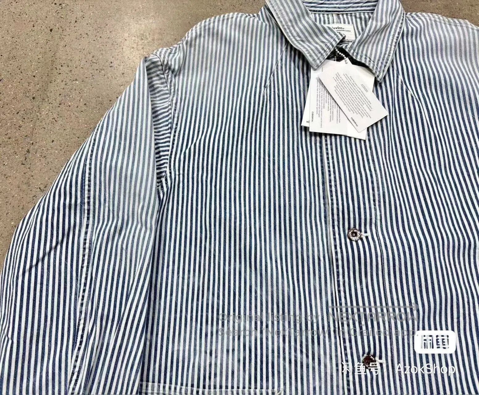 Visvim Visvim Coverall Hickory Dry Striped Jacket. Size US S / EU 44-46 / 1 - 5 Thumbnail