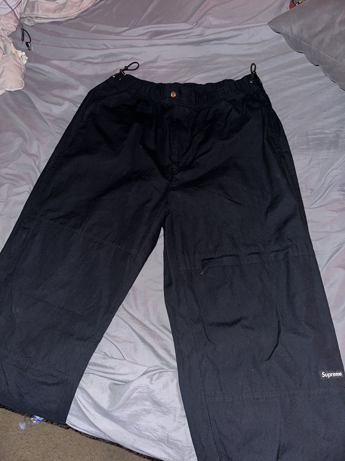 Supreme 24SS Cotton Cinch Pant Sサイズ ブラック Cotton Cinch Pant | Supreme 24ss