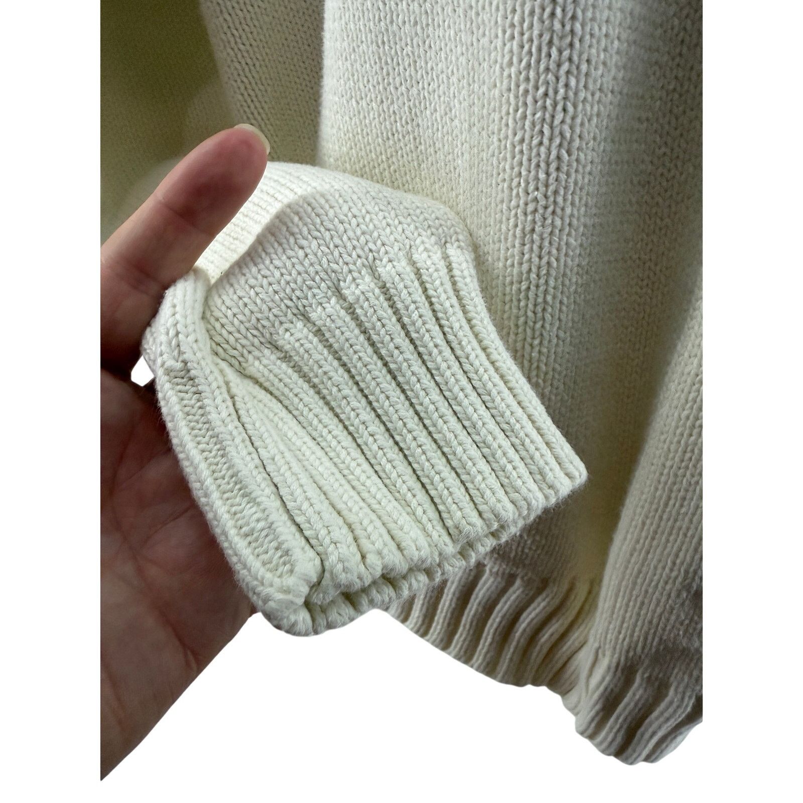 Grant Thomas Grant Thomas Sweater Men M Blue Cream Crew Neck Pullover Size US M / EU 48-50 / 2 - 2 Thumbnail