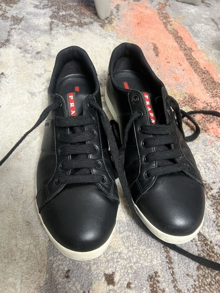 Prada Prada Leather Casual Shoes Size US 9.5 / EU 42-43 - 1 Thumbnail