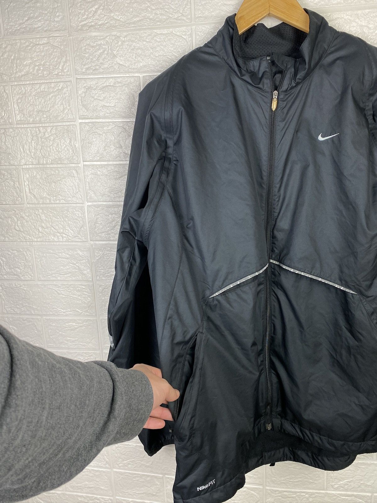 Nike × Vintage Nike Windbreaker Transformer Jacket - Vest Black Size XL Size US XL / EU 56 / 4 - 7 Thumbnail
