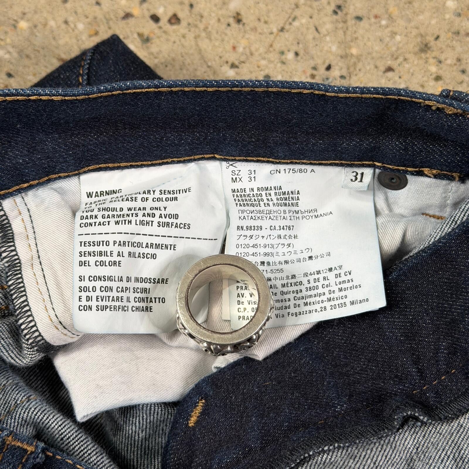 Prada Prada Selvedge Denim Skinny Jeans Size US 31 - 9 Thumbnail
