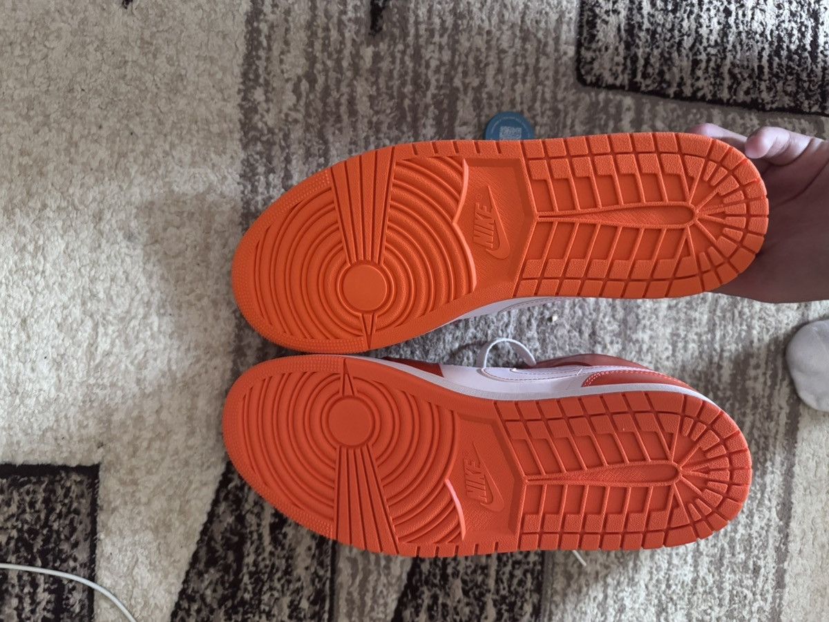 Jordan Brand Air Jordan 1 MID SE Electric Orange Size US 11.5 / EU 44-45 - 5 Thumbnail